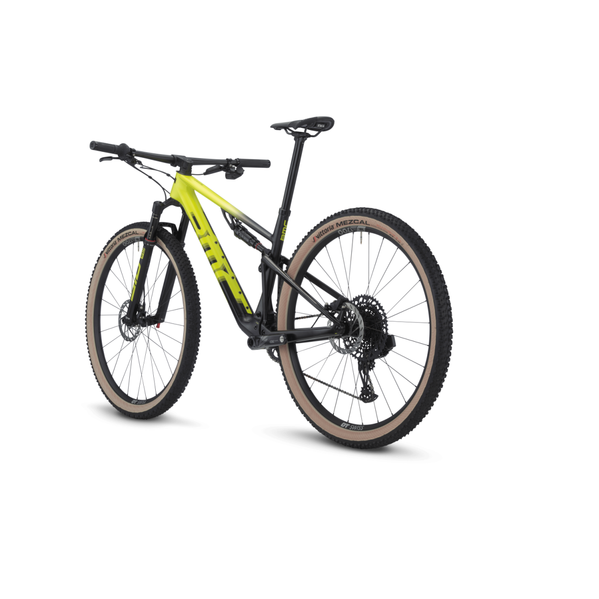 BMC Fourstroke 01 Two Mountain Bike Acid Yellow Carbon